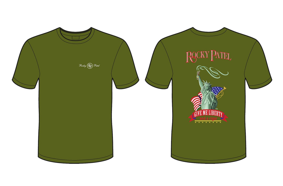 T-Shirt - Give Me Liberty - Olive