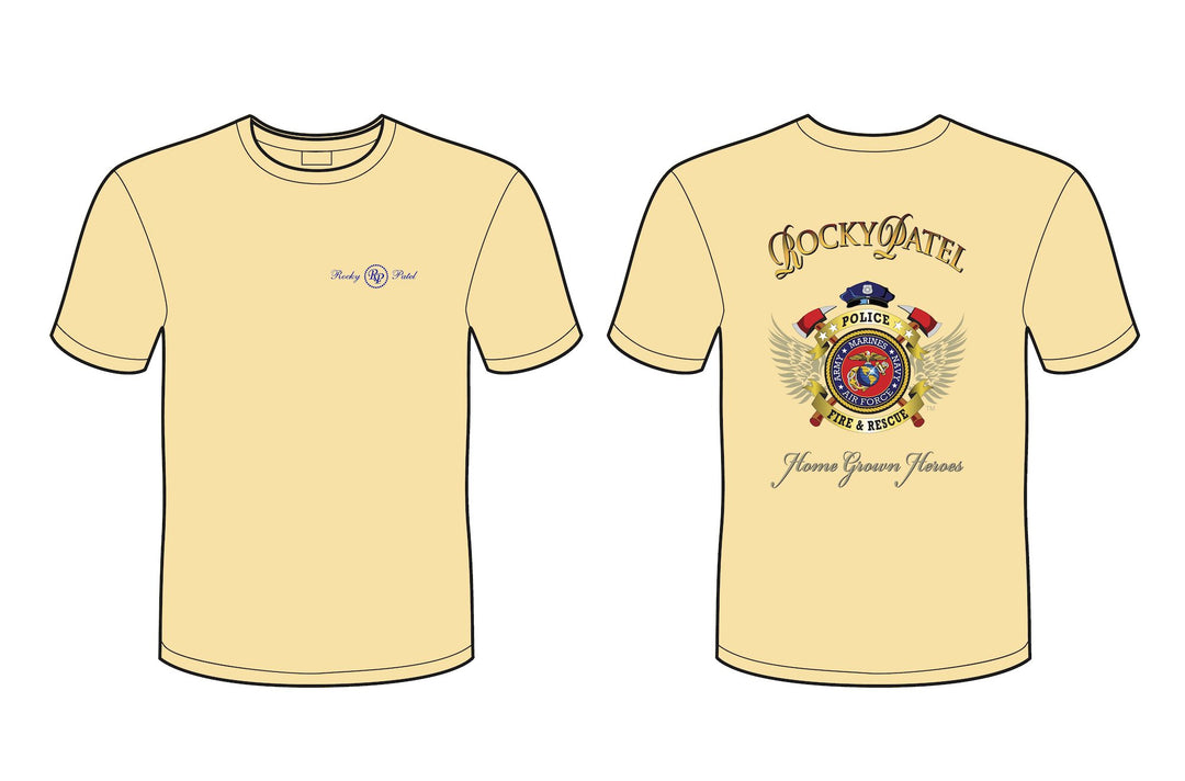 T--Shirt - Home Grown Heroes - Cream