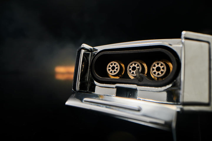The C.F.O. Triple Flame Lighter Series