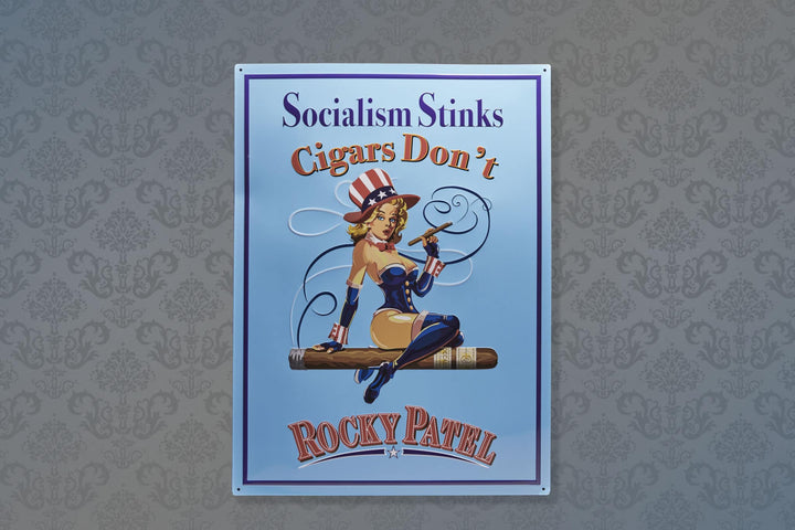Socialism Stinks Tin Sign